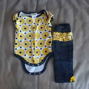 Super cute girls matching set